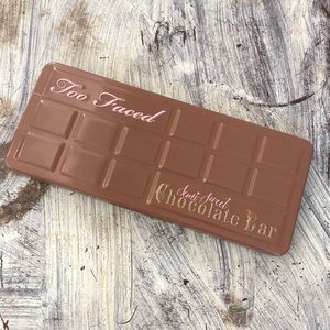 Too Faced semi sweet chocolate bar palette.